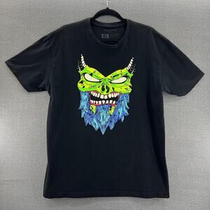 Bearded Villains Special Edition Mens Black Graphic T Shirt‎ XL